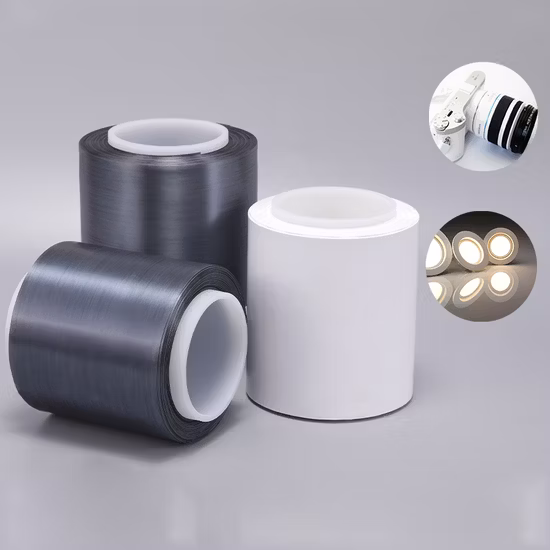 Unm 0.2mm IP68 PTFE Filter Media Microporous Filter Eptfe Membrane Black Film