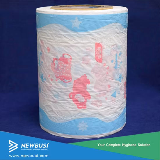 Hygiene Waterproof Microporous PP Backsheet Raw Material Adult and Baby Breathable PE Film